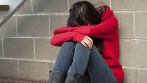 Upset Teenage Girl
